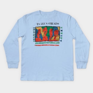 Talking Heads Vintage 80s Kids Long Sleeve T-Shirt